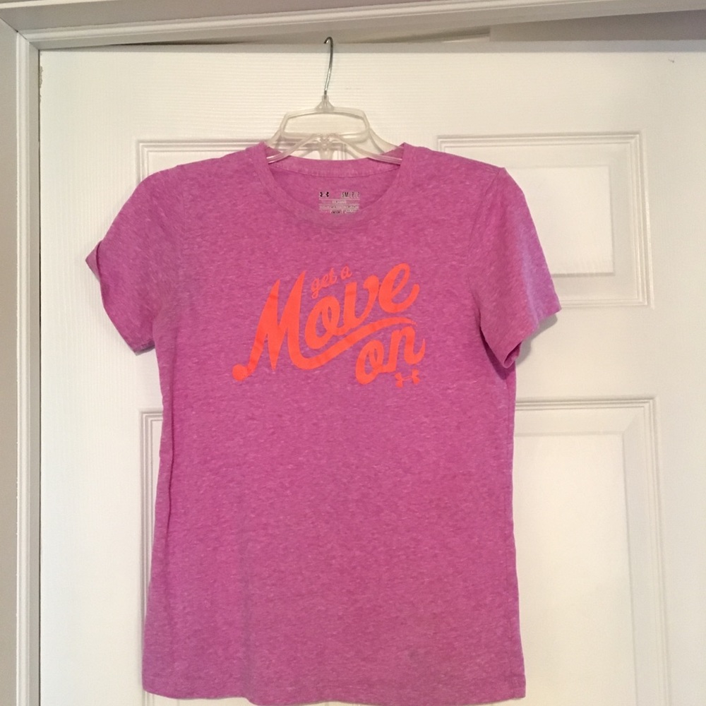 Clearance,!  Under Armor tee - Move On